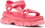 Tommy Jeans Hybrid 56mm sandals Pink - Thumbnail 2