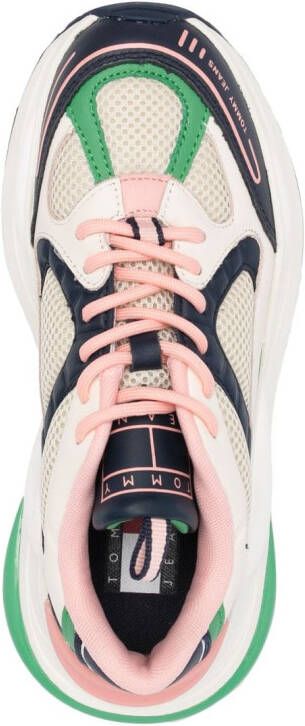 Tommy Jeans lace-up low-top sneakers Neutrals