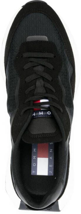 Tommy Jeans lace-up sneakers Black