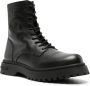 Tommy Jeans logo-debossed ankle leather boots Black - Thumbnail 2
