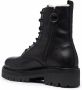 Tommy Jeans logo flag lace-up boots Black - Thumbnail 3