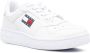 Tommy Jeans logo patch lace-up sneakers White - Thumbnail 2
