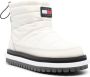 Tommy Jeans logo-patch padded ankle boots White - Thumbnail 2