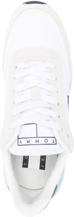 Tommy Jeans logo-plaque low-top sneakers White