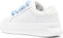 Tommy Jeans logo-print flatform leather sneakers White - Thumbnail 3