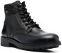 Tommy Jeans padded-ankle lace-up boots Black - Thumbnail 2