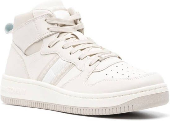 Tommy Jeans Retro Basket high-top sneakers White