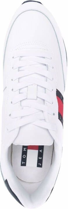 Tommy Jeans side logo-print sneakers White