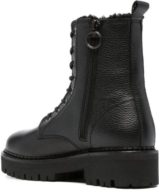 Tommy Jeans Urban leather boots Black
