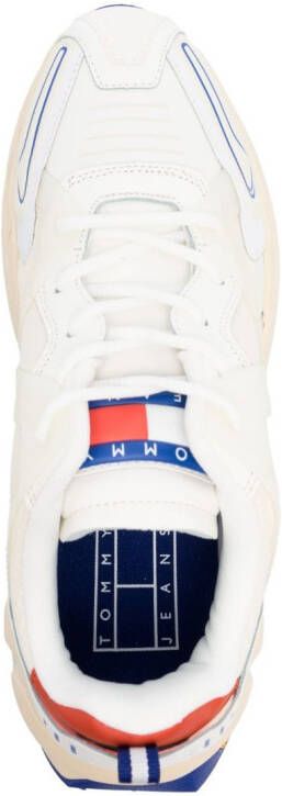 Tommy Jeans Urban Mixed Panel Cleat Runner sneakers White