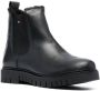Tommy Jeans Warmlined leather Chelsea boots Black - Thumbnail 2