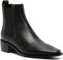 Tory Burch 40mm pull-on leather ankle boots Black - Thumbnail 2
