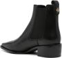 Tory Burch 40mm pull-on leather ankle boots Black - Thumbnail 3