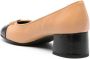 Tory Burch 45mm cap-toe leather pumps Neutrals - Thumbnail 3