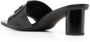 Tory Burch 60mm logo-patch detail sandals Black - Thumbnail 3