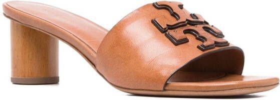 Tory Burch Ines 55mm leather mules Brown