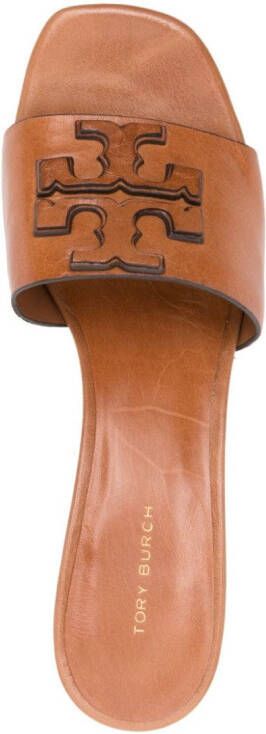 Tory Burch Ines 55mm leather mules Brown