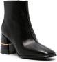 Tory Burch 80mm Double T-detail leather ankle boots Black - Thumbnail 2
