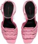 Tory Burch 85mm ruched leather sandals Pink - Thumbnail 3