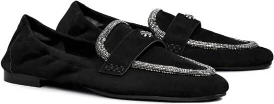 Tory Burch Ballet leather loafers Black