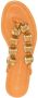 Tory Burch bead-detail open-toe sandals Orange - Thumbnail 4