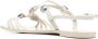 Tory Burch bead-detail strappy sandals White - Thumbnail 3