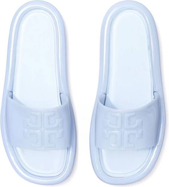 Tory Burch Bubble Jelly slides Blue