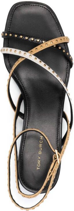 Tory Burch Capri 55mm studded sandals Black