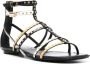 Tory Burch Capri gladiator studded sandals Black - Thumbnail 2