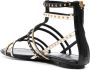 Tory Burch Capri gladiator studded sandals Black - Thumbnail 3