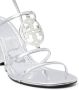 Tory Burch Capri Miller 85mm sandals Silver - Thumbnail 4