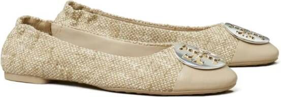 Tory Burch Claire ballerina shoes Neutrals