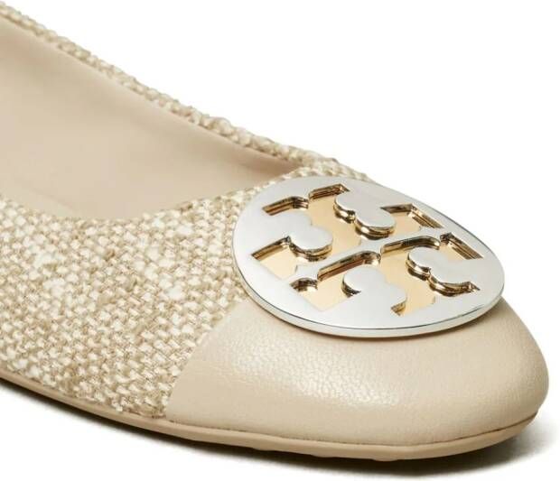 Tory Burch Claire ballerina shoes Neutrals