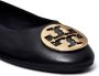 Tory Burch Claire leather ballerina shoes Black - Thumbnail 4