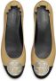 Tory Burch Claire leather ballerina shoes Black - Thumbnail 2