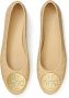 Tory Burch Claire quilted ballerina shoes Neutrals - Thumbnail 4