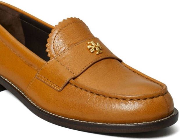 Tory Burch Classic nappa leather loafers Brown