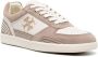 Tory Burch Clover Court panelled suede sneakers White - Thumbnail 2