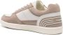 Tory Burch Clover Court panelled suede sneakers White - Thumbnail 3