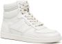 Tory Burch Clover high-top leather sneakers White - Thumbnail 2