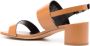 Tory Burch Double T 50mm leather sandals Brown - Thumbnail 3