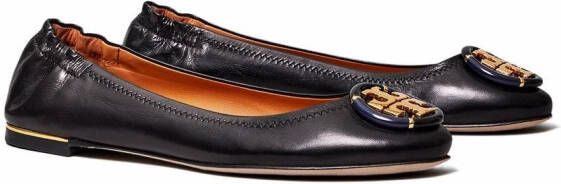 Tory Burch Double T ballet flats Black