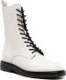 Tory Burch Double T-embossed leather boots White - Thumbnail 2