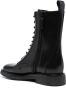 Tory Burch Double T leather combat boots Black - Thumbnail 3