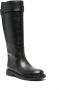 Tory Burch Double T leather knee boots Black - Thumbnail 2