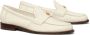 Tory Burch Double T leather loafers White - Thumbnail 2
