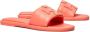 Tory Burch Double T Sport leather sandals Orange - Thumbnail 2
