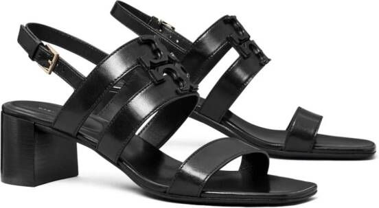 Tory Burch Ines 55mm leather sandals Black