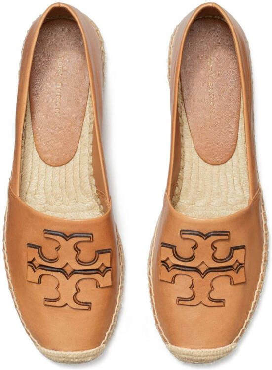 Tory Burch Ines leather espadrilles Brown