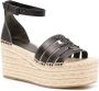 Tory Burch Ines wedge espadrilles Black - Thumbnail 2